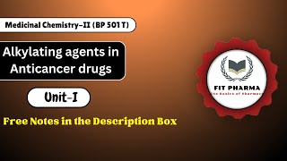 Alkylating agents in Anticancer drugs  Semester5  Lecture7  Fit Pharma [upl. by Underwood]