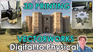 3D Printing Vectorworks From Digital to Physical [upl. by Sukramaj]