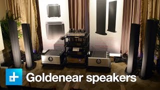 New Goldenear speakers and subwoofers  Ears On at CES 2016 [upl. by Sil]