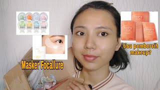 Masker Focallure eye mask dan gel mask focallure [upl. by Bertila]