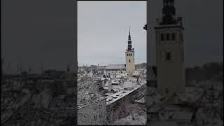 Tallinn Estonia 🇪🇪 Christmas Day 🎄 [upl. by Rehc]