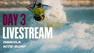 Livestream Day 3  GKA KiteSurf World Cup Dakhla 2024 [upl. by Hendricks563]