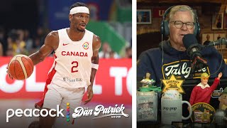 Canada basketball has a real chance to win gold at 2024 Olympics  Dan Patrick Show  NBC Sports [upl. by Trub]