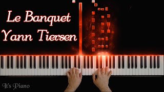 Le Banquet Amélie  Yann Tiersen  Piano Solo Synthesia  From Le Fabuleux Destin dAmélie Poulain [upl. by Idoux]