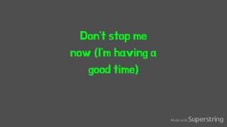 The Vandals  Dont Stop Me Now Queen cover Lyrics On Screen [upl. by Sirrom]