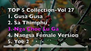 Bhutanese Latest song Sept 2024 updates TOP 5 Collection Vol 27 [upl. by Odnalor]