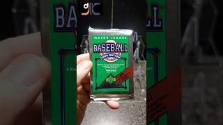 Upper Deck 1990 Baseball Pack subscribe shorts baseballcards vintagesportscards sportscards [upl. by Dianemarie]