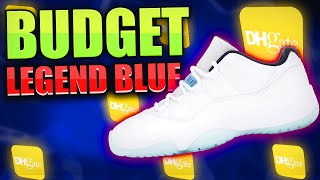 Best Budget Jordan 11 Low quotLegend Bluequot DHGate Review Jordan 11 DHGate Unboxing [upl. by Murphy581]