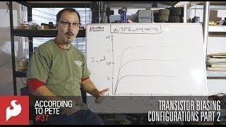 SparkFun According to Pete 37 Transistor Biasing Configurations Part 2 [upl. by Antons]