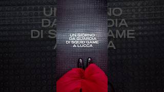 POV sei una GUARDIA di SQUID GAME a LUCCA COMICS and GAMES  Shorts  Netflix Italia [upl. by Dabney]