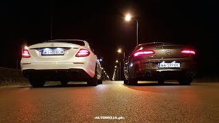 Mercedes E43 AMG vs Mercedes E53 AMG sound battle [upl. by Block]