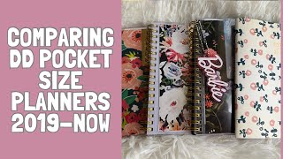 Day Designer Pocket Planner Comparison  Past and Present [upl. by Megargee]