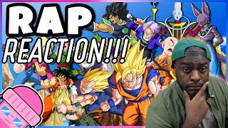 Z WARRIORS BODIED THIS  Dragon Ball Rap Cypher  Reaction [upl. by Nod]