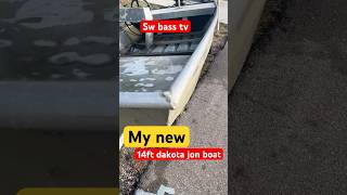 My new 14ft jon boat Polar craft dakota johnson powered florida skiff wide bass boat sw bass tv 2023 [upl. by Domela]