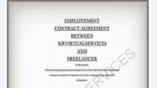 Data Entry Fake Legal NoticeEmployment Contract AgreementLegal Notice for Breach of Contract [upl. by Lashond560]