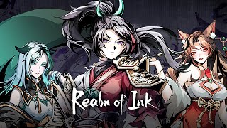 Realm of Ink InkStyle Action Roguelite Game The Hades Inspired Gameplay [upl. by Nwahsuq]