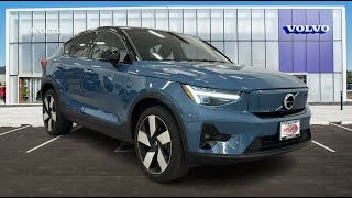 2022 Volvo C40RechargePureElectric Ultimate IL Barrington palatine lake Zurich Hoffman es [upl. by Nosiddam]