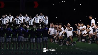 INCREDIBLE SCENES 🔥 The All Blacks perform the Haka in front of France amp Antoine Dupont 😮‍💨 [upl. by Anoyi]