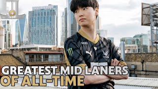 Ranking the GREATEST Mid Laners of AllTime Except Faker [upl. by Clem]