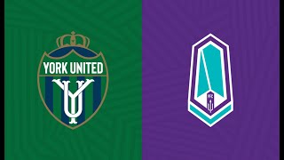 HIGHLIGHTS York United vs Pacific FC September 17 2023 [upl. by Magdalene280]