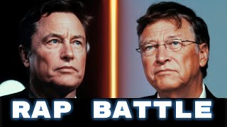 Bill Gates VS Elon Musk RAP BATTLE AI [upl. by Anelle]