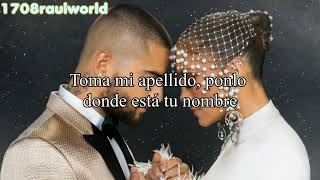 Jennifer Lopez Maluma  Marry Me Kat amp Bastian Duet Traducida Al Español [upl. by Rellek]