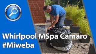 Miweba MSpa Whirlpool 2022 MSpa Camaro PCA069 ★ Unboxing ★ Aufbau ★ erste Infos [upl. by Arikehs378]