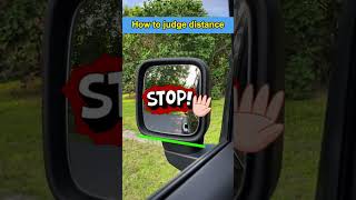 How to judge the distance between the vehicle and the steps skills cartips car tips automobile [upl. by Ieso908]