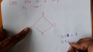 How to Find That Lattice is Complemented or Not  Discrete Structures  EASY TUTS [upl. by Neleb57]