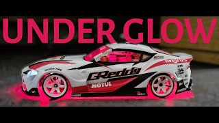 Touch Sensitive Under glow on my RC Drift Car [upl. by Dasie]