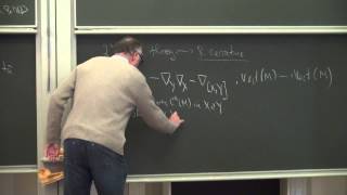 Lecture 1  Introduction to Riemannian geometry curvature and Ricci flow  John W Morgan [upl. by Menell]