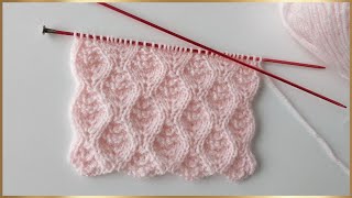 Kabartmalı Kolay Örgü Yelek Şal Hırka Modeli ✨️ crochet knitting [upl. by Mathi138]