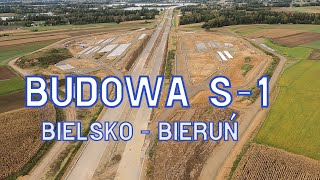 Budowa S1 19 BielskoBiała  Obwodnica Bierunia [upl. by Asiela]