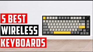 Best Wireless Keyboards On Aliexpress  Top 5 Wireless Keyboards That Will Make Your Life Easier [upl. by Euhc]