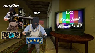 CS2 Braindead Funny Moments 4 [upl. by Plath835]