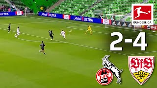 4 Goals in 29 minutes  1 FC Köln vs VfB Stuttgart 24  Highlights [upl. by Fishman]