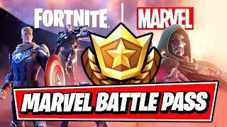 Fortnite X MARVEL Official Battle Pass Trailer Chapter 5 Season 4 [upl. by Remde]