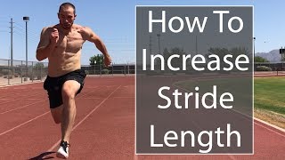 How To Increase Stride Length  Sprint Training [upl. by Nnyliak]