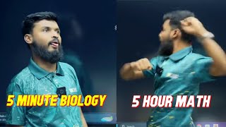 5 Hour Math vs 5 Minute Biology  লে শুভ্র ভাই  🙂🫶 [upl. by Medwin304]