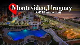 Top 10 MustSee Attractions in Montevideo Uruguay [upl. by Dihaz]