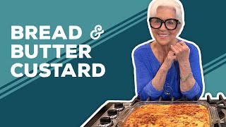 Love amp Best Dishes Bread and Butter Custard Recipe [upl. by Agee]