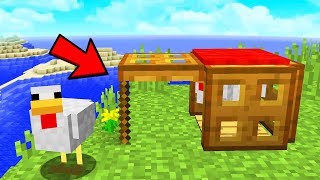 ARMADILHAS SEM MODS PARA ANIMAIS NO MINECRAFT FUNCIONAL [upl. by Eiramenna]