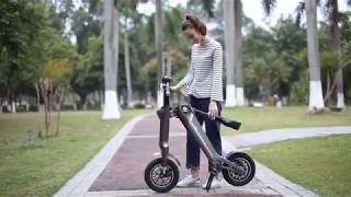 Five Bikes AK1 two wheel smart electric scooter ebike [upl. by Oirogerg154]