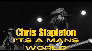 Reacting to Chris Stapleton quotITS A MANS WORLD COVERquot for the FIRST time [upl. by Ahsoet]