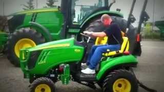 54D Auto Connect mower deck and 1 Series John Deere Tractor [upl. by Gelasias]