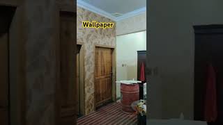 Wallpaper designs PVC wood floors celling PVCcelling vision interior mansehra contact 03235718329 [upl. by Akirdnuhs330]