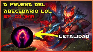 Me Puse Serio Para Ganar Ekko me subestimó  A PRUEBA DEL ABC LOL  Ep 50 Jhin [upl. by Yxor]