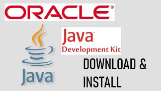 Oracle Java JDK download and install [upl. by Arv]