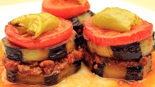 Turkish Moussaka Recipe  Traditional Eggplant and Ground Beef [upl. by Gladdie]