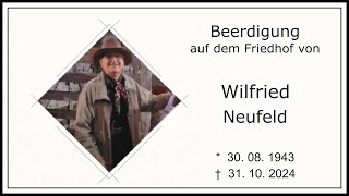 Beerdigung von Wilfried Neufeld [upl. by Dorsey966]